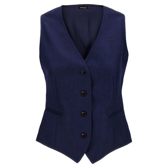 Kiton Women Silk Cashmere Vest